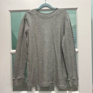 Boys Tommy Bahama Long Sleeve Thermal Tee | L | Gray